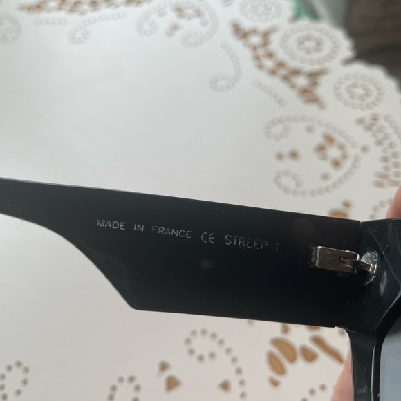 Anne et Valentine Black Sunglasses "Streep" Made in France Luxury Eyewear - Picture 13 of 17